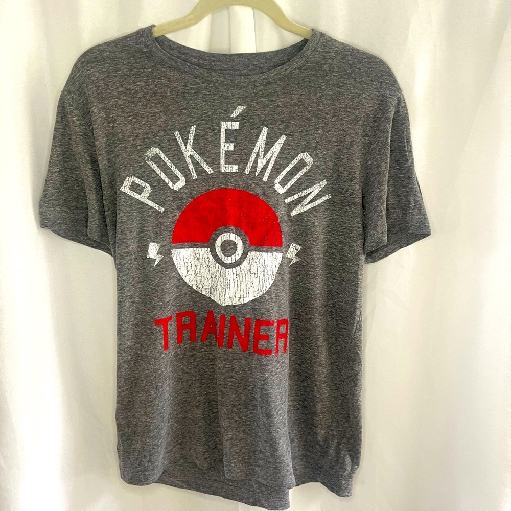Pokémon Trainer Gray Small Pokémon Tee Shirt